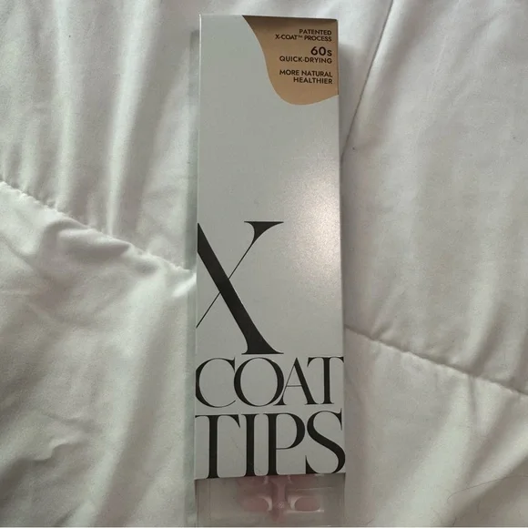 BTArtBox Nails X-Coat Tips Pink French Manicure Short Square - Picture 2 of 9